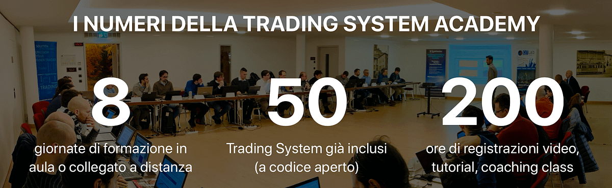 trading academy italia qtlab, i numeri dei corsi e i risultati delle strategie di portafoglio di trading systems